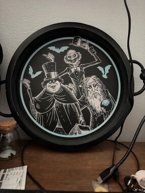 Haunted mansion tray